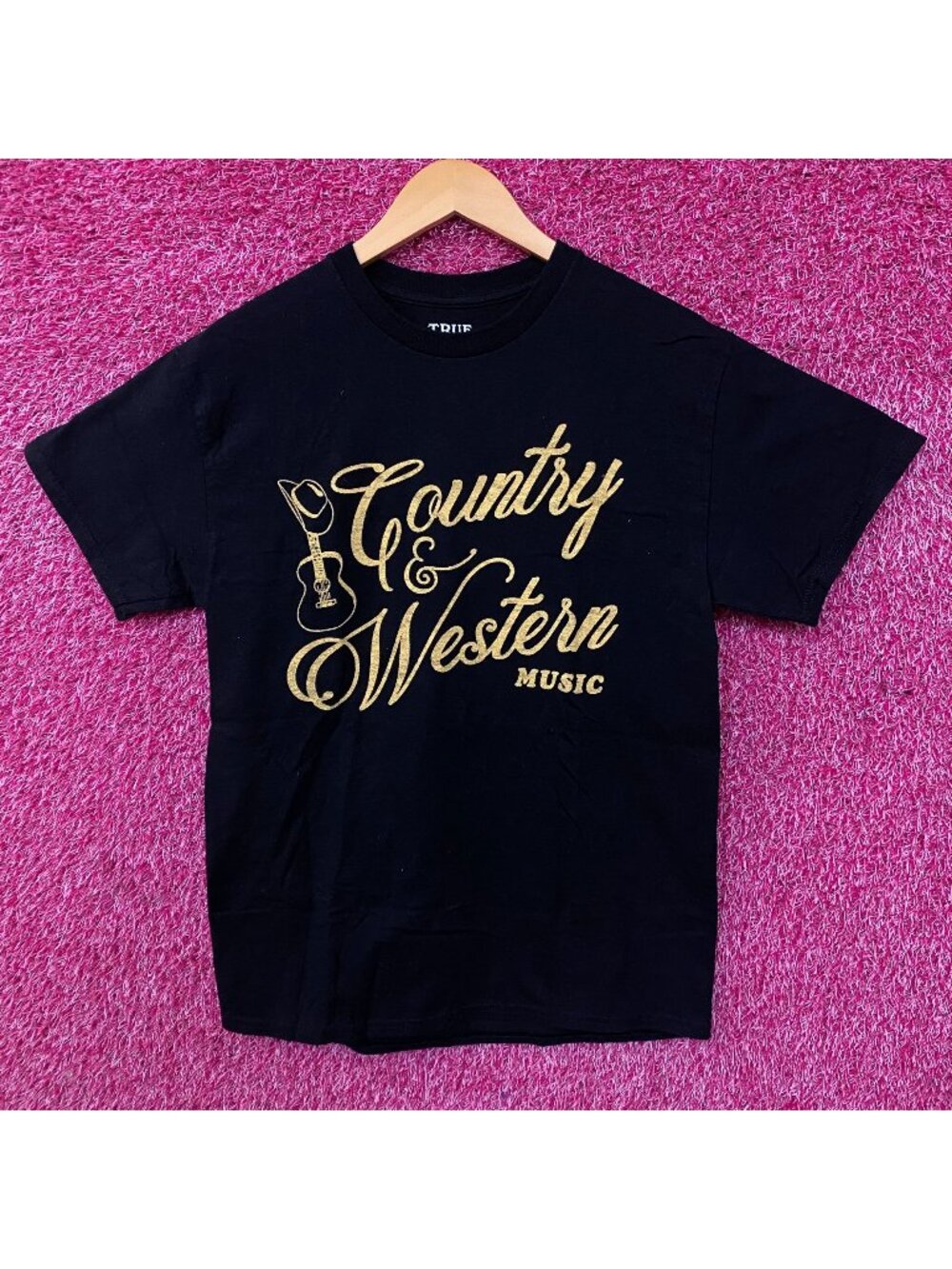Country & Western Music Graphic T-Shirt Small